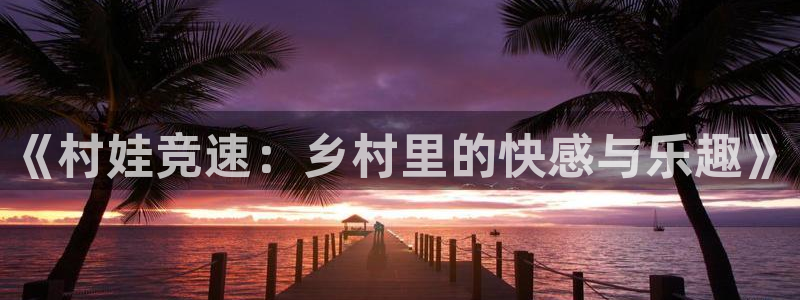 悟空体育济南怎么样：《村娃竞速：乡村里的快感与乐趣》
